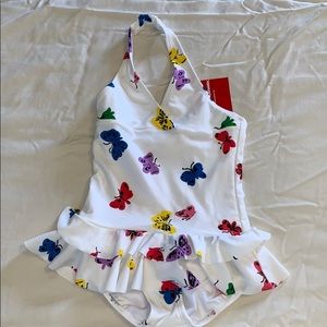 Hanna Andersson swimsuit, size 110, size 5. NEW.